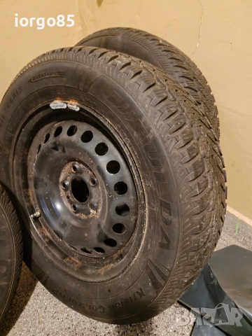 Гуми с джанти 5*114.3/16 със зимни гуми FULDA NISSAN, RENAULT, снимка 6 - Гуми и джанти - 52658626