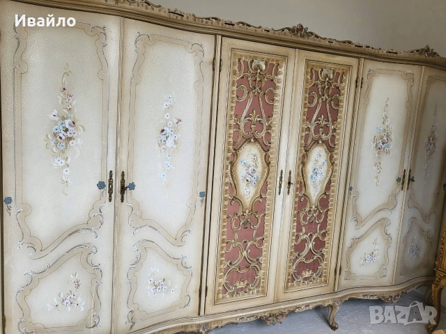 Италиански спален комплект , снимка 4 - Спални и легла - 54150700