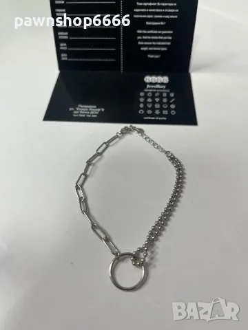 Сребърна гривна 925, снимка 7 - Гривни - 49538689