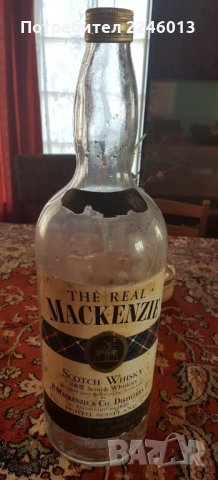 50 см. Бутилка от уиски за колекционери