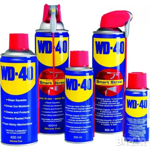 Мултифункционален спрей WD-40 450мл, снимка 4 - Аксесоари и консумативи - 55858812