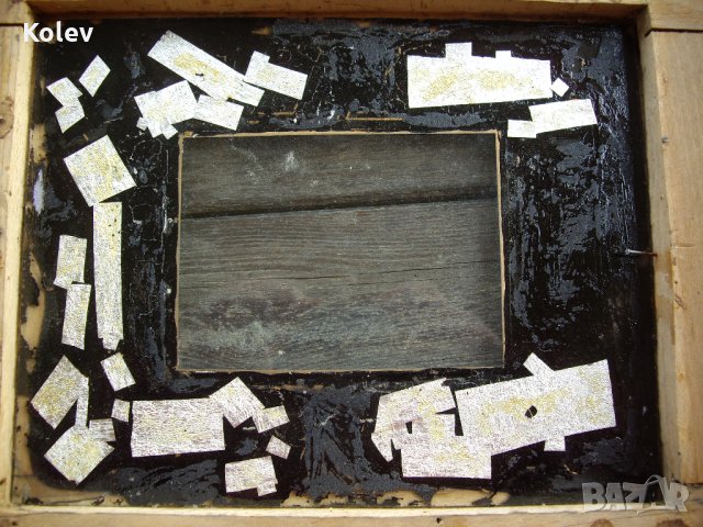 Дърворезба рамка Сливен от 1908, снимка 11 - Антикварни и старинни предмети - 35247667