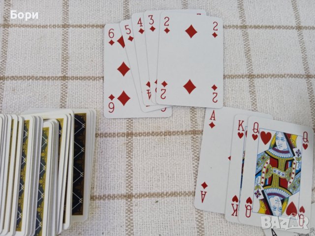 LONGFIELD две тестета карти за игра, снимка 5 - Карти за игра - 37632266
