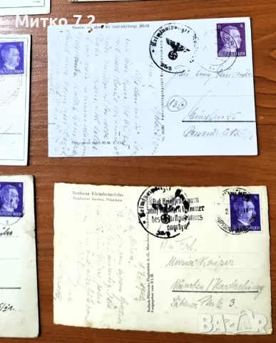 Лот  стари антикварни картички, снимка 9 - Колекции - 48460991