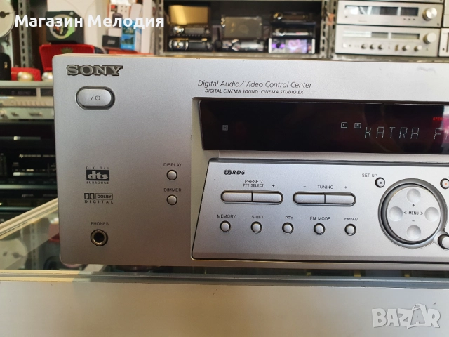 Ресийвър Sony STR-DE485 В отлично техническо състояние, много добър външен вид., снимка 3 - Ресийвъри, усилватели, смесителни пултове - 51747198