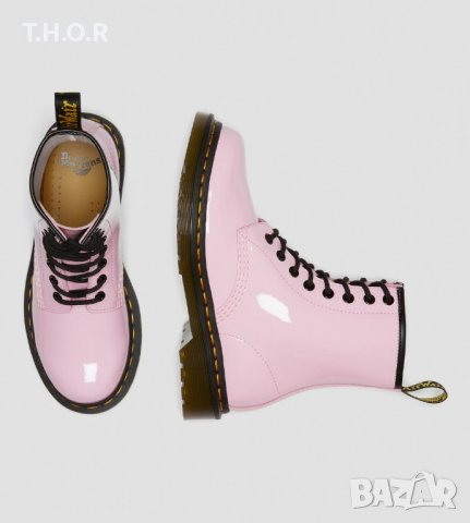 НОВИ Dr. Martens 1460 W Patent Lamper ОРИГИНАЛ дамски кубинки 37/23,5, снимка 9 - Дамски ботуши - 39229721