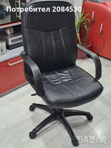 Офис стол -Австрия (до 150кг), снимка 2 - Столове - 49342797