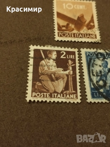 Пощенски марки Италия , снимка 4 - Филателия - 51695498