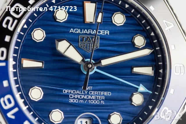 TAG Heuer Aquaracer 42mm с кутия, снимка 4 - Мъжки - 56099396