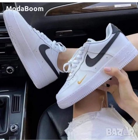 Дамски кецове Nike Air Force , снимка 4 - Маратонки - 39799829
