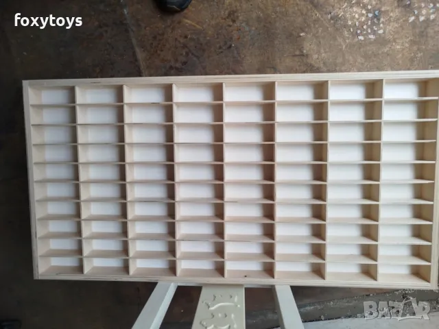 Дървен рафт за коли, 80 отделения,  KRUZZEL 20233, снимка 11 - Коли, камиони, мотори, писти - 47483588