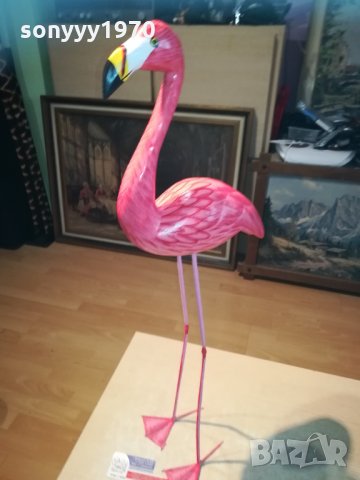 *BIG ONE-Фламинго розово от дърво с метални крака 0411201638, снимка 15 - Колекции - 30674360