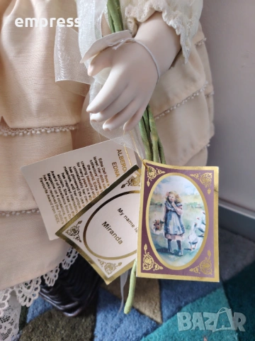 Порцеланова кукла Alberon Miranda , снимка 5 - Колекции - 53943506