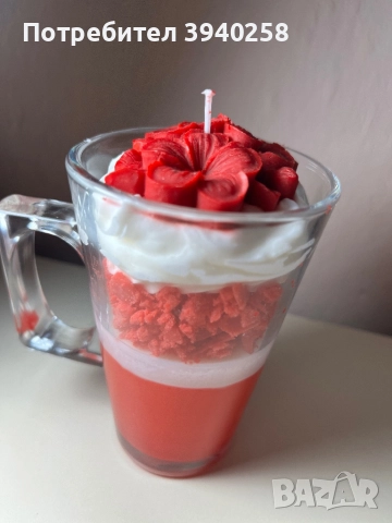 Коледни соеви свещи, снимка 4 - Ръчно изработени сувенири - 52352793