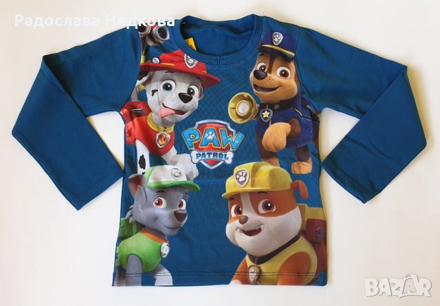 Блуза Пес Патрул/тъмно синя/ - 92 см.