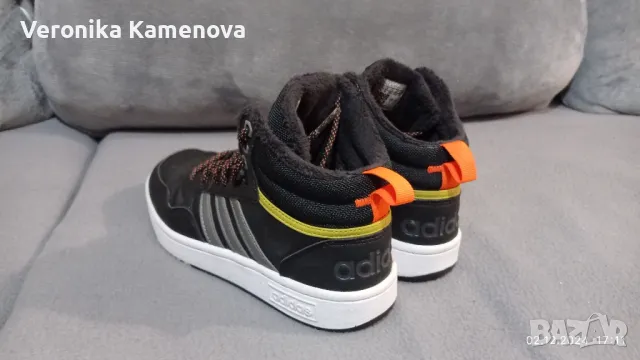 Маратонки Adidas Hoops 3.0 Mid, снимка 6 - Детски маратонки - 48198900