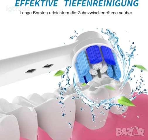 16бр. Глави/накрайници за ел. четки Oral B Precision clean, снимка 4 - Други - 32189588