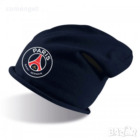 НОВО! ФЕН шапки тип beanie PSG / ПСЖ - универсален размер. Или на ОТБОР по ИЗБОР!, снимка 1 - Шапки - 38465258