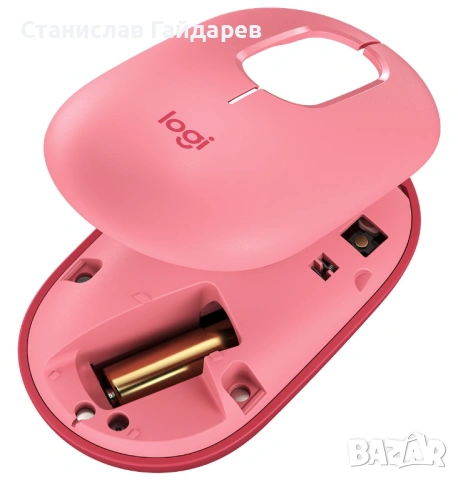 Клавиатура и Мишка Logitech Pop Keys Heartbreaker, снимка 6 - Клавиатури и мишки - 54010393