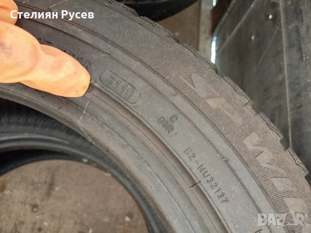 2бр гуми dunlop 205   55  r16 с дот 31/10г  -цена30лв за комплекта - с грайфер 90% / стара гума  -бе, снимка 3 - Гуми и джанти - 36627059