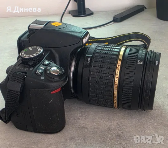 Фотоапарат Nikon D3100, снимка 3 - Фотоапарати - 56451912