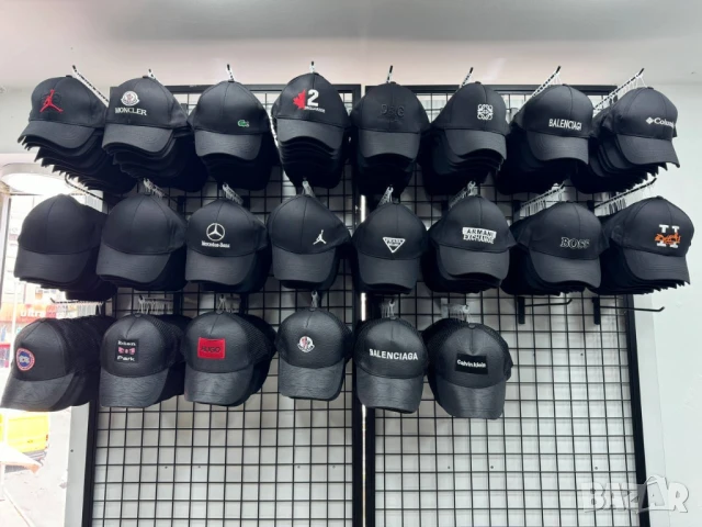 шапки с козирка calvin klein gucci hermes , снимка 2 - Шапки - 50776433