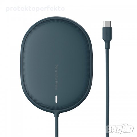 Магнитно безжично зарядно Baseus 15W MagSafe, снимка 14 - Аксесоари за Apple - 34153876