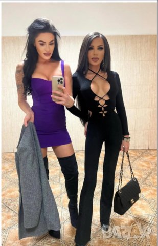 Луксозен дамски гащеризон , снимка 2 - Гащеризони - 39653486