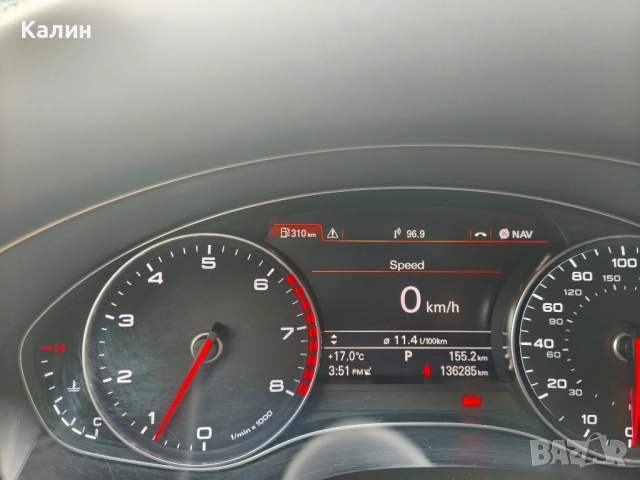 Ауди А6 quattro/220/300/.2015 год. 137 000 км, снимка 10 - Автомобили и джипове - 52515284