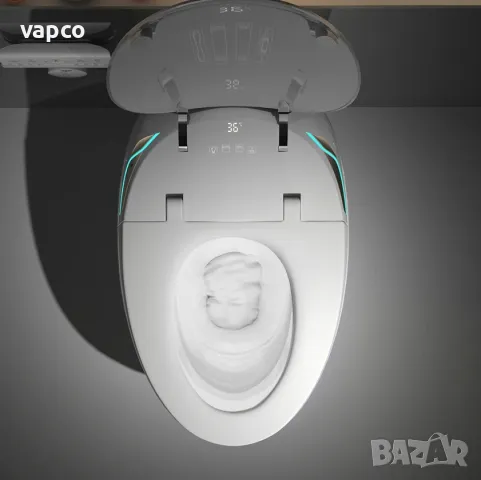 Мултифункционална смарт тоалетна тип "яйце" с биде, подгрев, сушене, масаж, снимка 2 - Други - 47421521