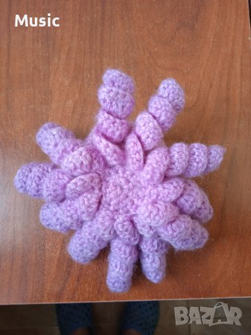 ✅НОВО Ръчно изработено октоподче - Hand Made, снимка 5 - Плюшени играчки - 40501405