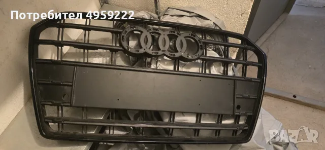 Оригинална решетка AUDI A6 4G facelift , снимка 3 - Части - 56227110