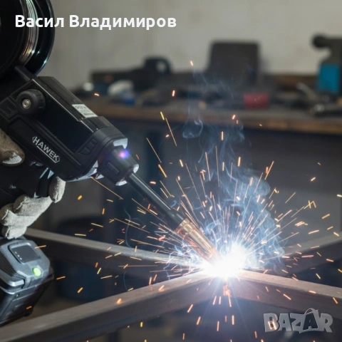 Инверторен телоподаващ апарат без газ Hawek 400A – професионално заваряване с една ръка, снимка 8 - Други инструменти - 53911853