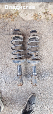 Предни амортисьори с пружините за Рено Клио 2 , снимка 3 - Части - 54239323