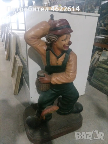 ФИГУРА НА КЛОУН РИБАР В ОТЛИЧНО СЪСТОЯНИЕ , снимка 1