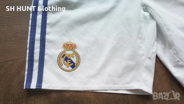 Adidas FC REAL MADRID Kids Football Shorts Размер 9-10г / 140см детски футболни къси панталони 25-66, снимка 2 - Детски къси панталони - 53126791