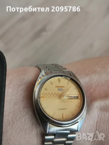 часовник seiko 5, Automatic , снимка 4 - Мъжки - 49099221