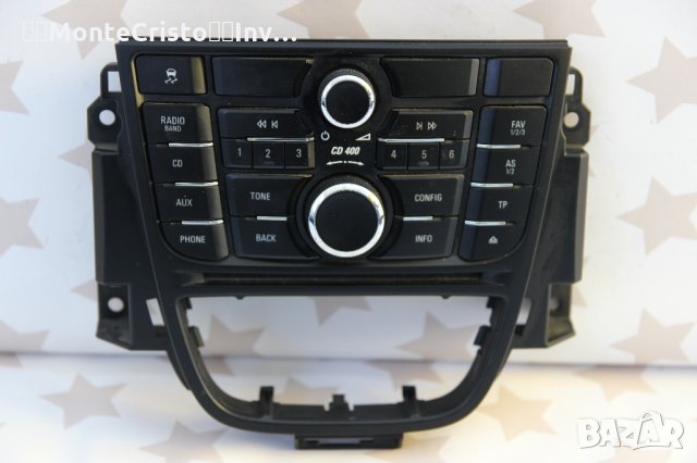 CD Radio Opel Astra J (2009-2016г.) 13346050 / 28273787 / касетофон CD400 CD 400, снимка 1 - Аксесоари и консумативи - 31455395