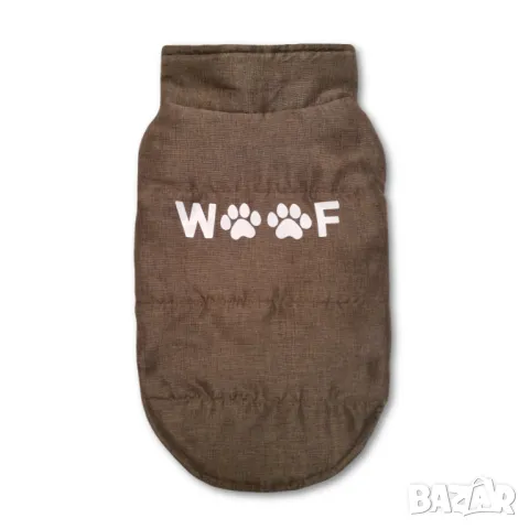 Сиво и кафяво яке за куче. Якета за кучета. Дрехи за кучета. Елек за куче. Грейка за куче, снимка 3 - За кучета - 38310434