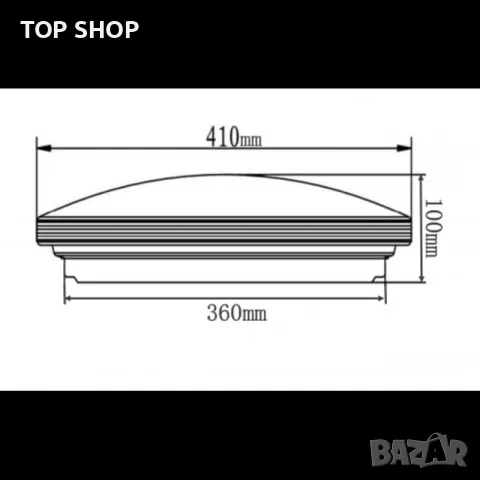 LED плафон Trio Apart, снимка 3 - Лампи за таван - 48842494