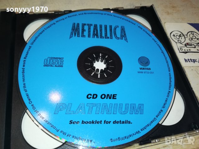 METALLICA CD-2БРОЯ 0211231227, снимка 10 - CD дискове - 42822652