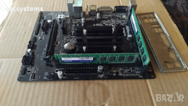 Дънна платка ASRock D1800M Socket BGA1170 CPU+FAN+RAM, снимка 6 - Дънни платки - 52965253