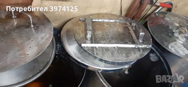 Комплект от три съда за вино от неръждавейка, снимка 4 - Други стоки за дома - 53211747