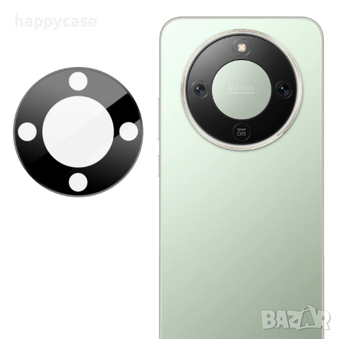 Honor Magic 8 Lite / 8 Pro / 3D 9H Стъклен протектор за камера, снимка 2 - Фолия, протектори - 52632173