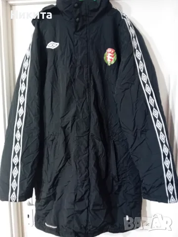 Umbro-шушлякова шуба под коляното-L, снимка 3 - Спортни дрехи, екипи - 48145059