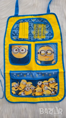 Органайзер и протектор за седалка на автомобил Миньони, снимка 11 - Други - 54016636