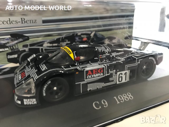 Колекционерски модел метална количка DE AGOSTINI SAUBER-MERCEDES C9, снимка 2 - Колекции - 38840438