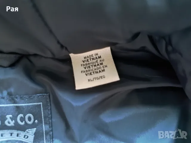 Мъжко яке Levis Parka, черно, Thermore Insulated с качулка Folsom, снимка 9 - Якета - 50367641