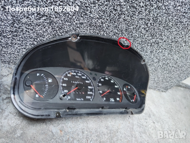 Километраж Фиат Браво 1.4 бензин, снимка 5 - Части - 51468781