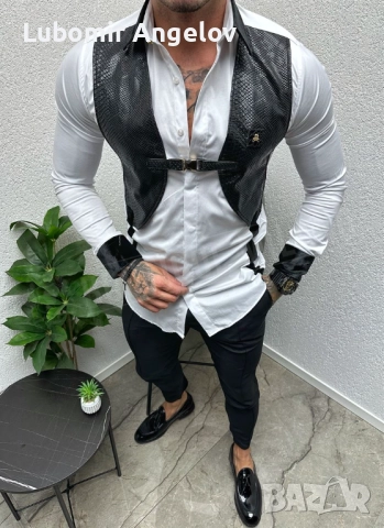 Мъжка риза, L